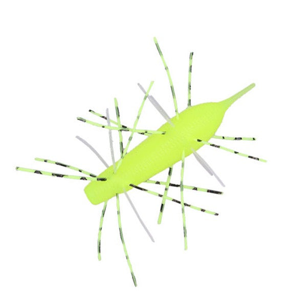 GEECRACK IMOKEMUSHI 2.5" Length: 60mm (2.5 (Floating) (3 pcs/pack) #393 Clear Chart