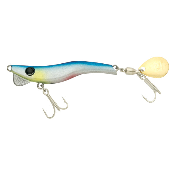 BREADEN METALMARU 13 55mm : 13g #13 PLATINUM BLUE saltwater fishing lure