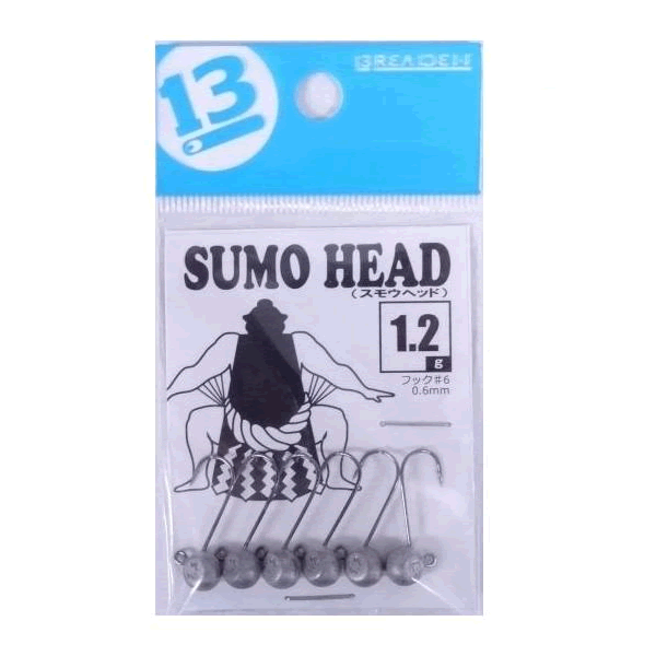 BREADEN SUMO HEAD 1.2g (6 pcs/pack)