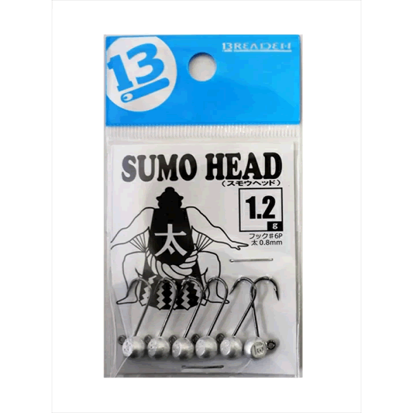 BREADEN SUMO HEAD THICK 1.2g (6 pcs/pack)