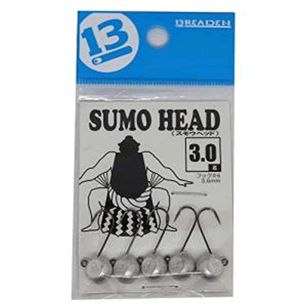 BREADEN SUMO HEAD 3.0g (5 pcs/pack)