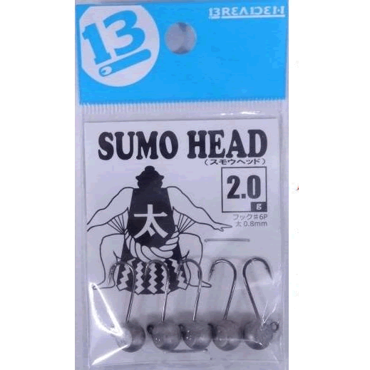 BREADEN SUMO HEAD THICK 2.0g (5 pcs/pack)