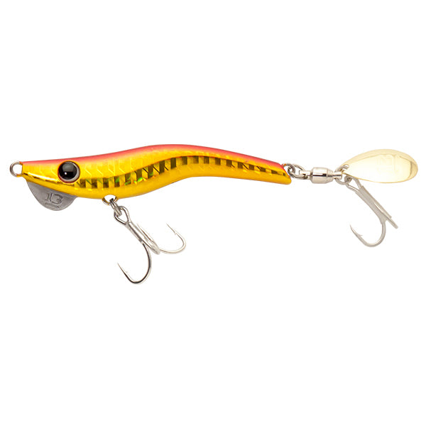 BREADEN METALMARU 28 SINGLE HOOK 70mm : 28g #01 RED GOLD saltwater fishing lure