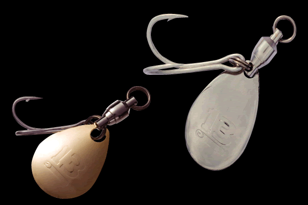 BREADEN BLADE TUNE INDIANA THICK AXIS #2 (2 pcs/pack) GOLD fishing terminal tackle