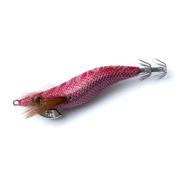 BREADEN EGIMARU TEN-KU EMPTY 2.5S 76mm : 9g Slow Fall #18 RED / META RED (uv+) saltwater fishing lure