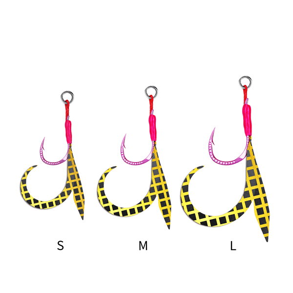 Season PHOENIX Kaisho L (3 pcs/pack) 004 AMIKIN BLACK fishing terminal tackle