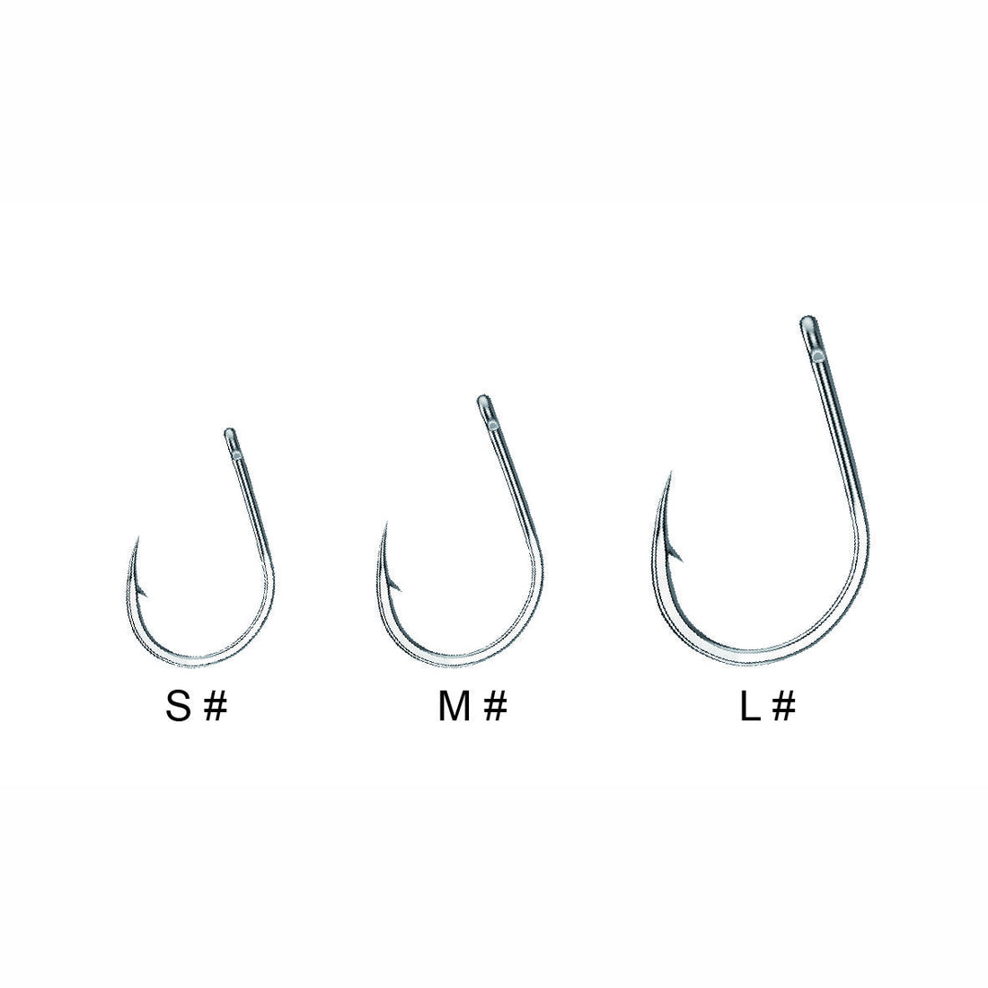 Season TURBO FAN ALLOY HOOK L fishing terminal tackle — photo 2