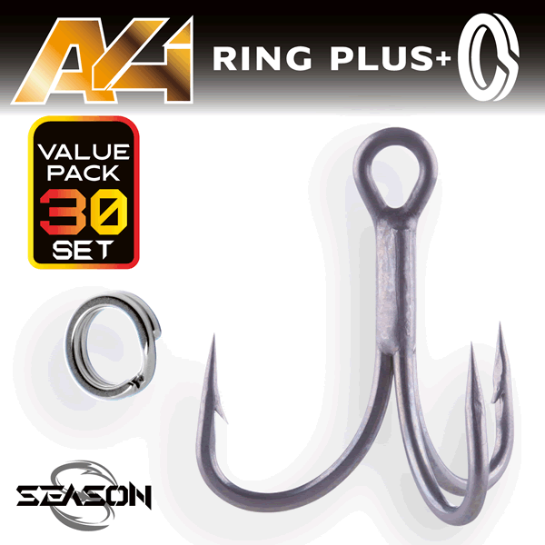Season PREDETOR A4 VP #3 : 0.92g (30 pcs/pack) UA fishing terminal tackle