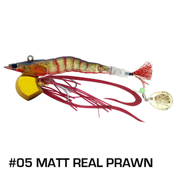 LITTLE JACK EBINEM 20g 60.5mm : 20g Sinking #05 MATT REAL PRAWN saltwater fishing lure