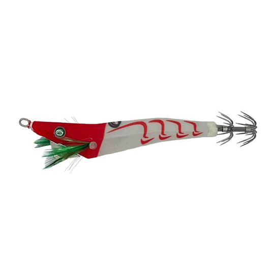 Crazy Ocean GRIM SHINER V 2.5 #2.5 : 4.6g #01 RED/WHITE / GL