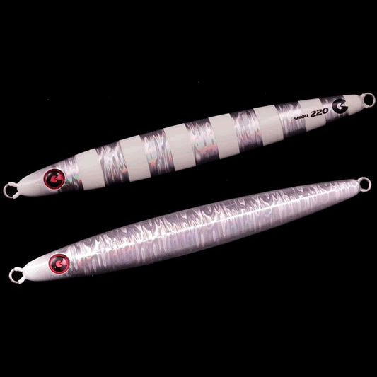 JIGRIP SHIOU 300g 192mm : 300g #013 ZEBRA GLOW saltwater fishing lure