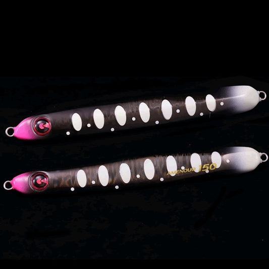 JIGRIP AMENOUO 210g 167mm : 210g #038 BLACK ZEBRA UV PG saltwater fishing lure