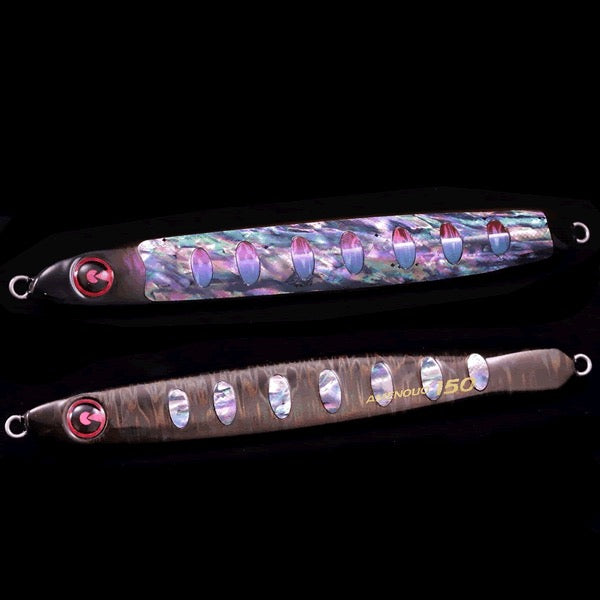 JIGRIP AMENOUO 210g Abalone 167mm : 210g #042 BLACK AWABI ZEBRA UV