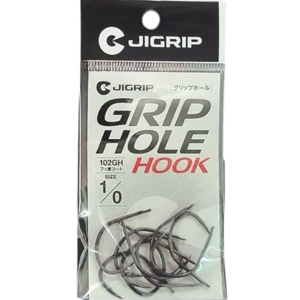 JIGRIP GRIPHOLE #2/0 102GH Fluorine Coat fishing terminal tackle