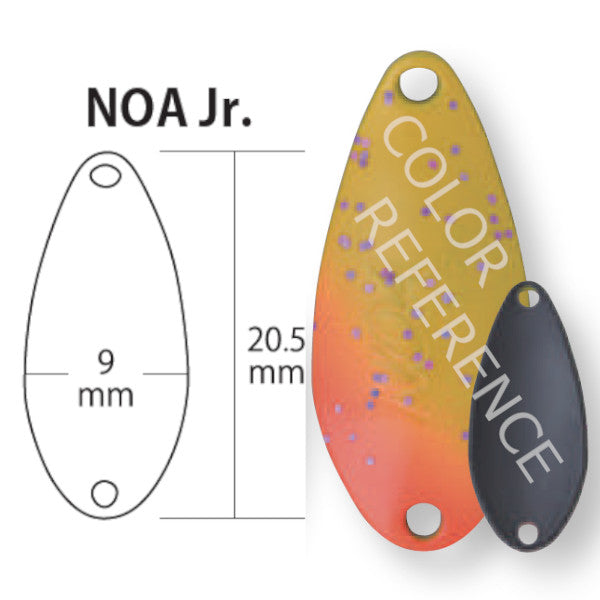 RODIO CRAFT NOA Jr. 0.9g #50 MANGO / MATTE BLACK