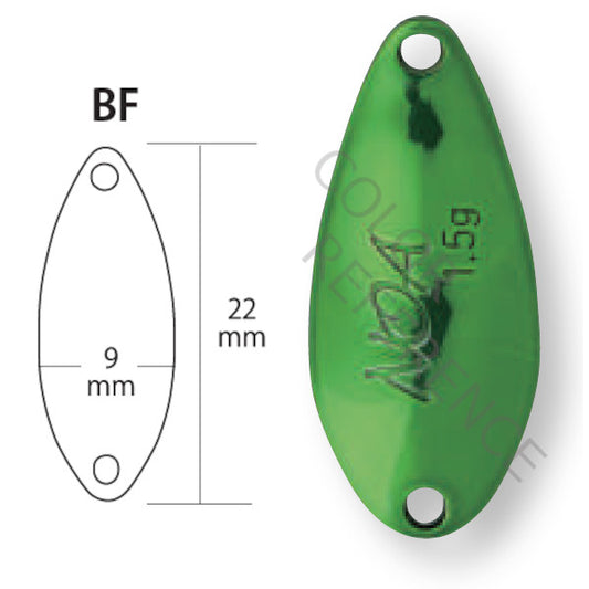RODIO CRAFT BLINDE FLANKER 1.4g #15 M GREEN