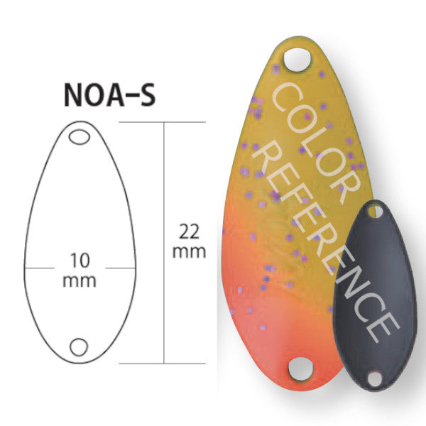 RODIO CRAFT NOA-S 1.0g #50 MANGO / MATTE BLACK
