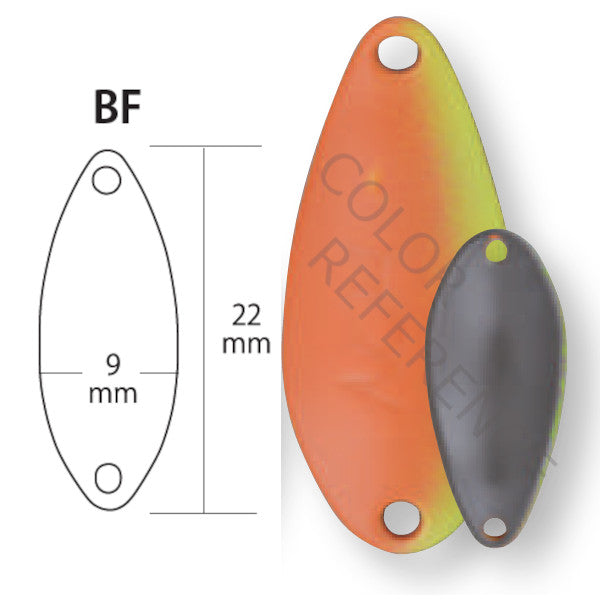 RODIO CRAFT BLINDE FLANKER 0.9g #75 N.O 2(2011 OKUYAMA COLLAR) freshwater fishing lure