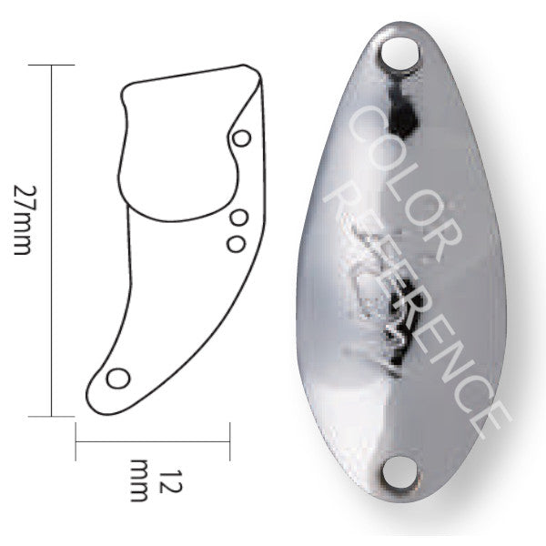 RODIO CRAFT SHADOW ATTACKER 3.0g 3.0g #2 SILVER
