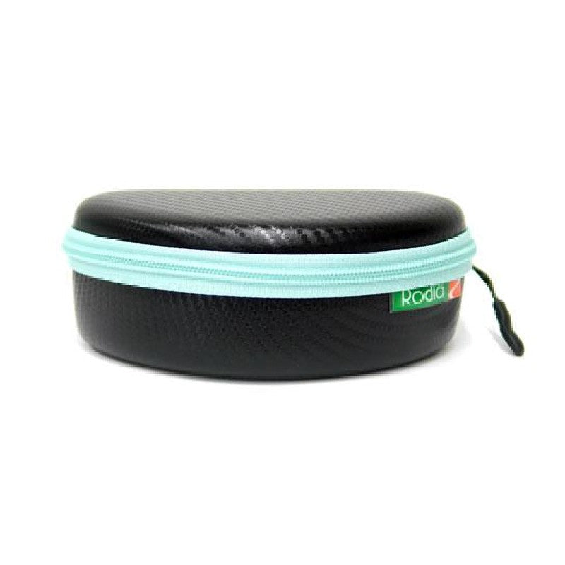 RODIO CRAFT RC GLASS CASE 170 x 90 x 60mm BLACK / TURQUOISE