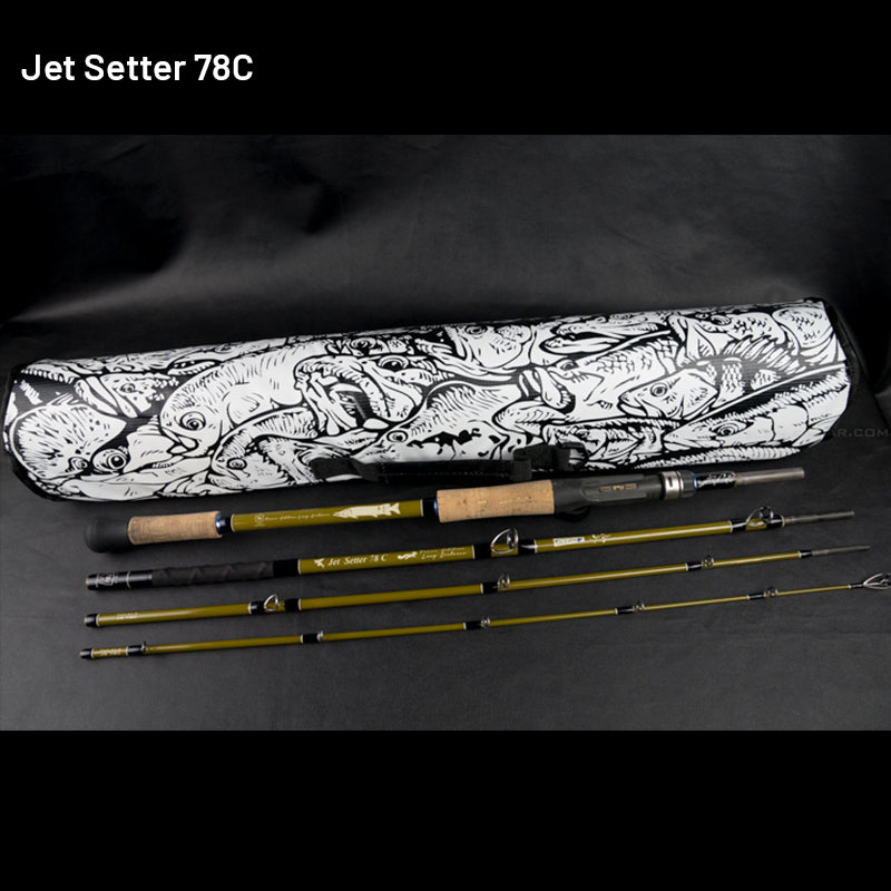 Jet Slow Jet Setter Jet Setter 78C (4 pieces, Casting) fishing rod