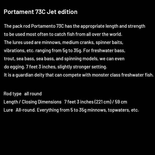 Jet Slow Portament Portament 73C Jet edition (4 pieces, Casting) - Britannic Trade