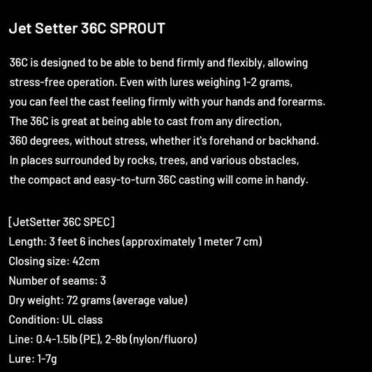 Jet Slow Jet Setter Jet Setter 36C SPROUT (3 pieces, Casting) - Britannic Trade