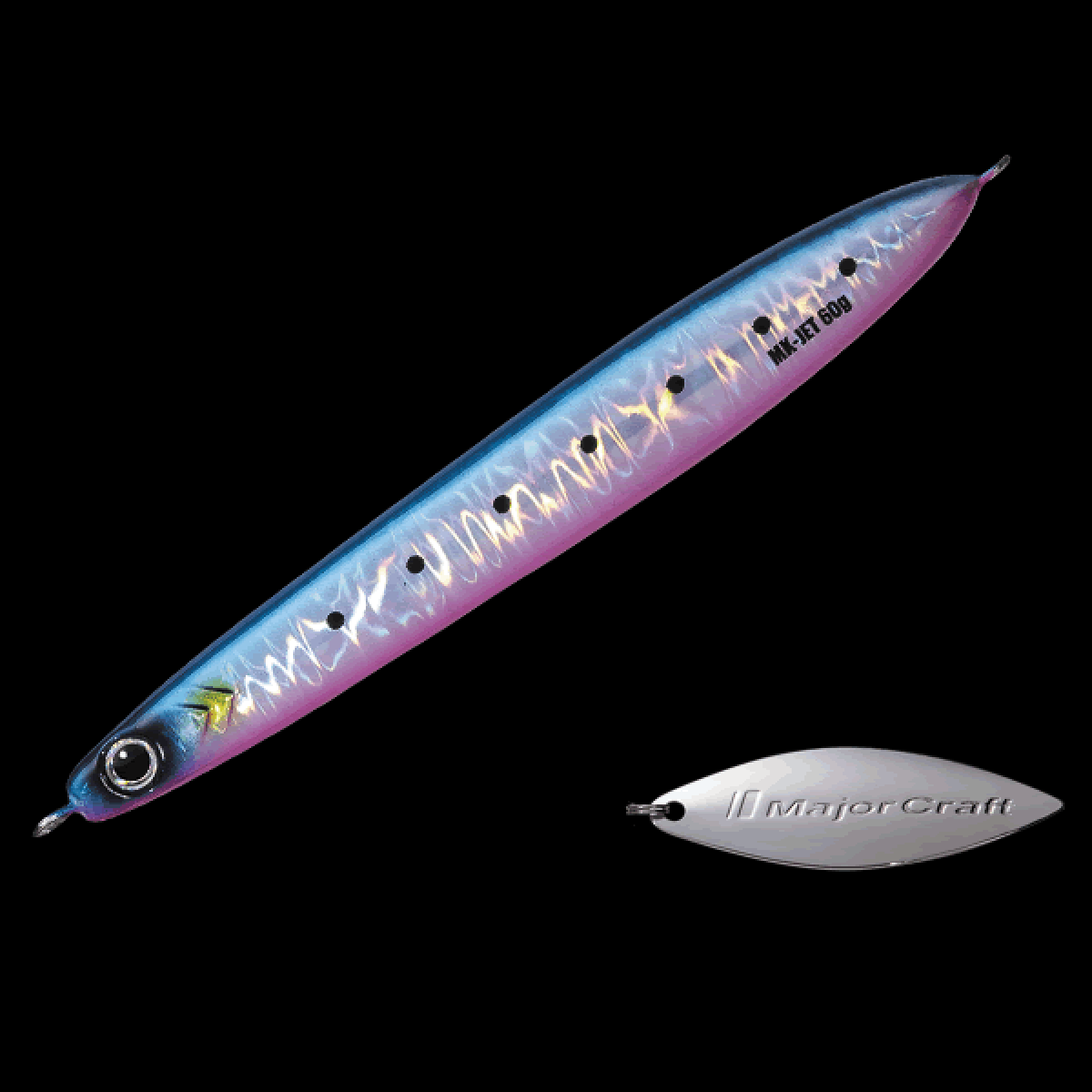 Major Craft MAKI-JIG JET 30g 30.0g #078 BURUPIN IQASHI(UV)