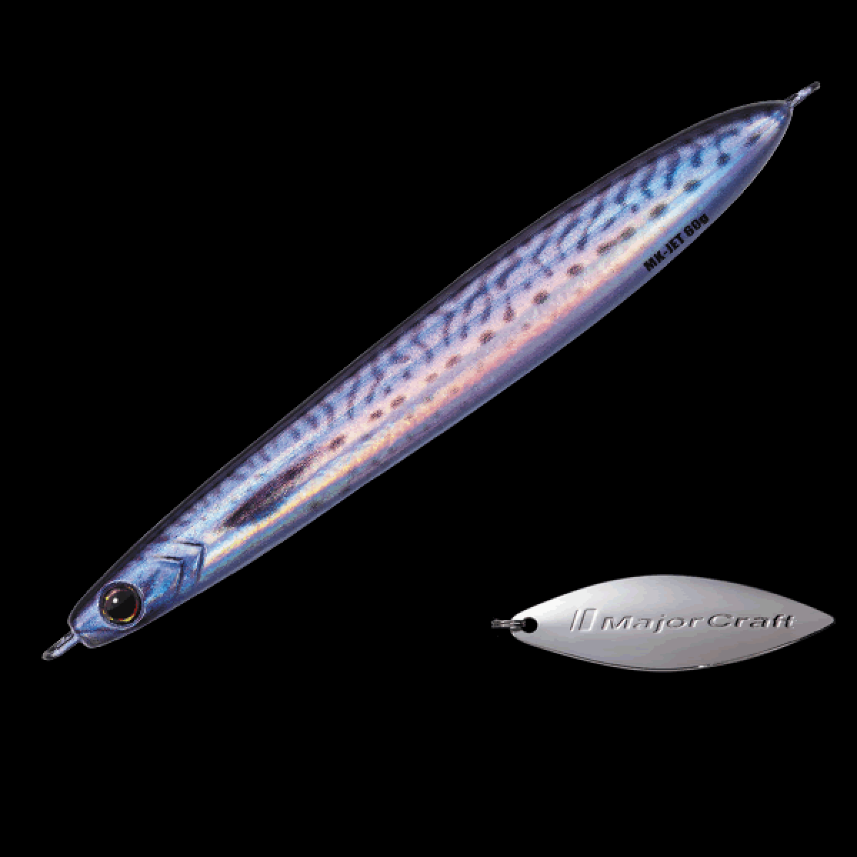 Major Craft MAKI-JIG JET 30g 30.0g #084 LIVE SABAﾞ