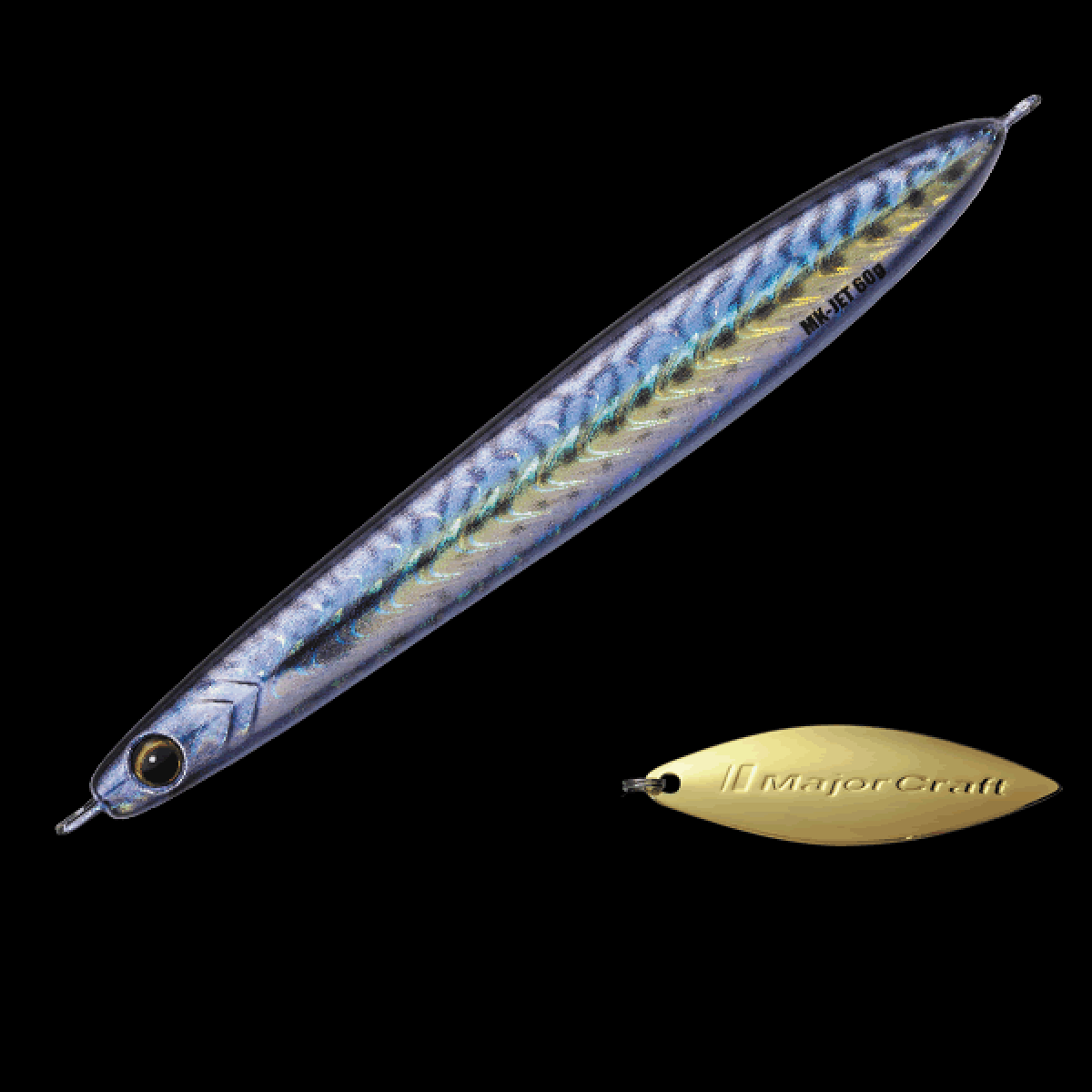 Major Craft MAKI-JIG JET 30g 30.0g #085 LIVE KIN SABA