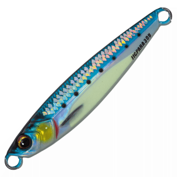 Major Craft JIGPARA SHORT 40g #099 DAMAGE HARA GLOW IWASHI saltwater fishing lure