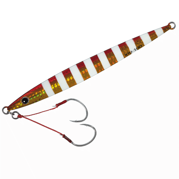 Major Craft CROSSRIDE JIG HEAVY METAL 40g #008 ZEBRA RED GOLD saltwater fishing lure