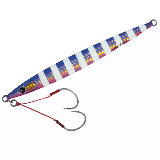 Major Craft CROSSRIDE JIG HEAVY METAL 40g #009 ZEBRA BLUE PINK
