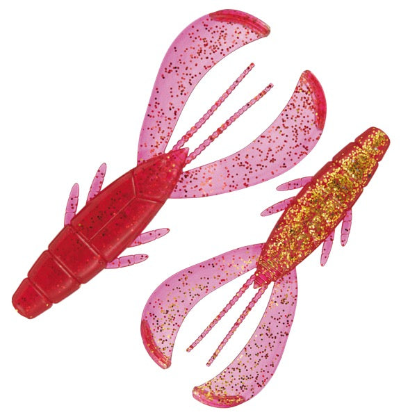Major Craft ROCK LIVER LUCKY CLAW 3.2" (6 pcs/pack) #005 AKAKIN