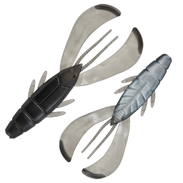Major Craft ROCK LIVER LUCKY CLAW 3.2" (6 pcs/pack) #007 SILHOUETTE BLACK