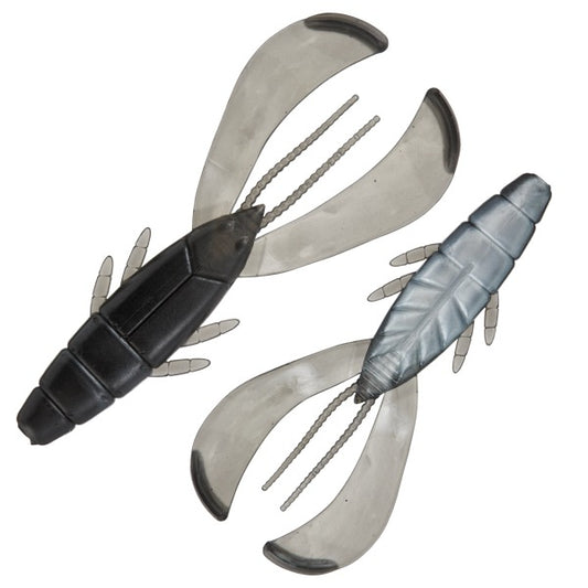 Major Craft ROCK LIVER LUCKY CLAW 3.2" (6 pcs/pack) #007 SILHOUETTE BLACK