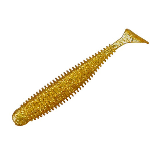 Major Craft ROCK LIVER MAGIC SHAD 3.2" (6 pcs/pack) #003 WHISKY GOLD
