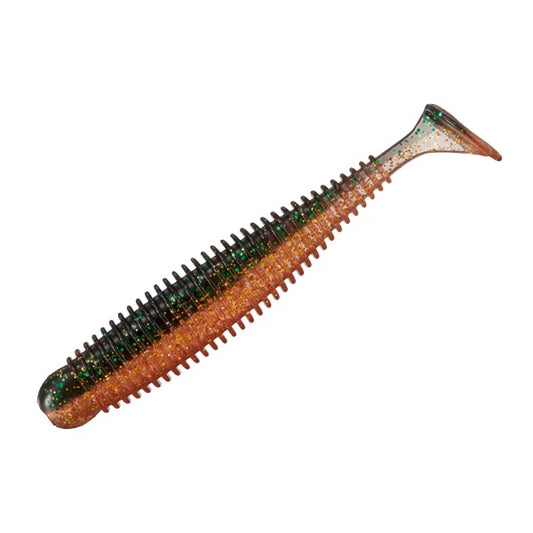 Major Craft ROCK LIVER MAGIC SHAD 3.2" (6 pcs/pack) #010 MIZUNARA GOLD