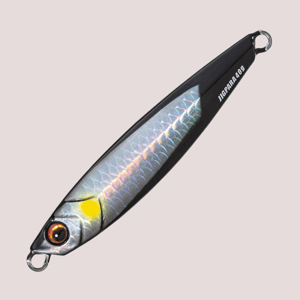 Major Craft JIGPARA SHORT 40g #059 EDGE BLACK SILVER saltwater fishing lure