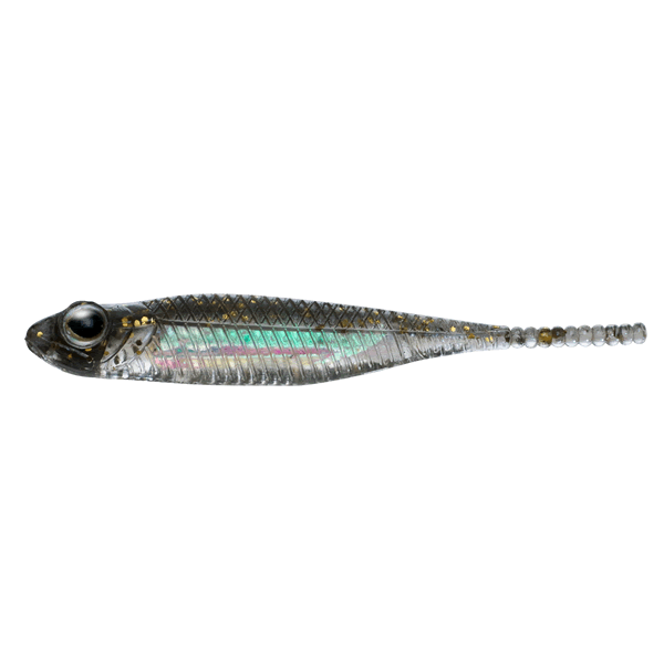 Fish Arrow FLASH-J 1" SW (5 pcs/pack) #127 SMOKE GOLD/AURORA