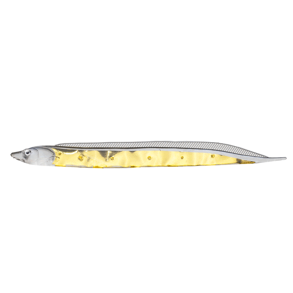 Fish Arrow FLASH-J SHIRASU 3" SW (5 pcs/pack) #148 CLEAR/GOLD