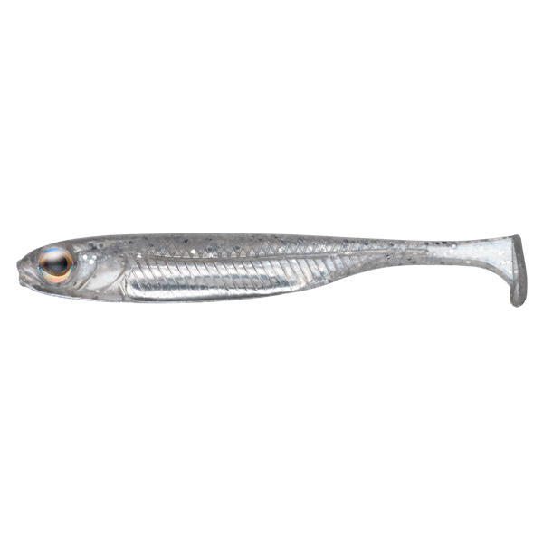 Fish Arrow FLASH-J SHAD 1" SW (5 pcs/pack) #100 SIRASU/SILVER
