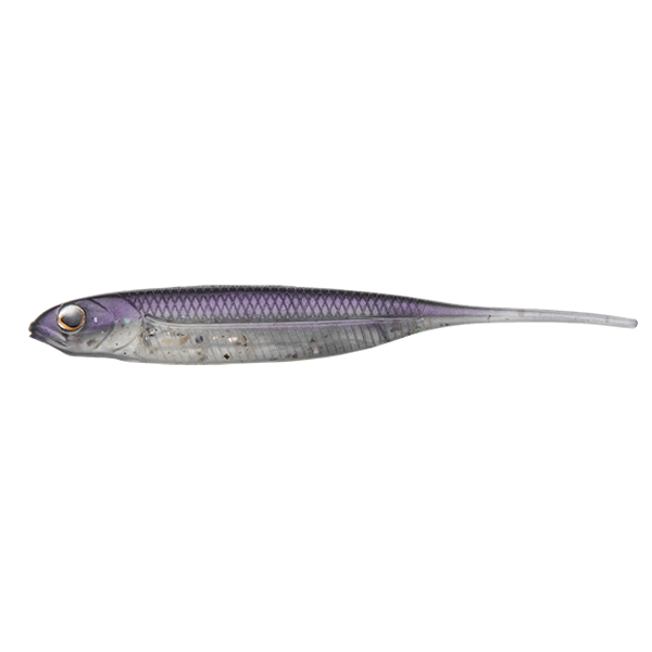 Fish Arrow FLASH-J ABALONE 3" Feco (6 pcs/pack) #AB02 LAKE WAKASAGI/ABALONE