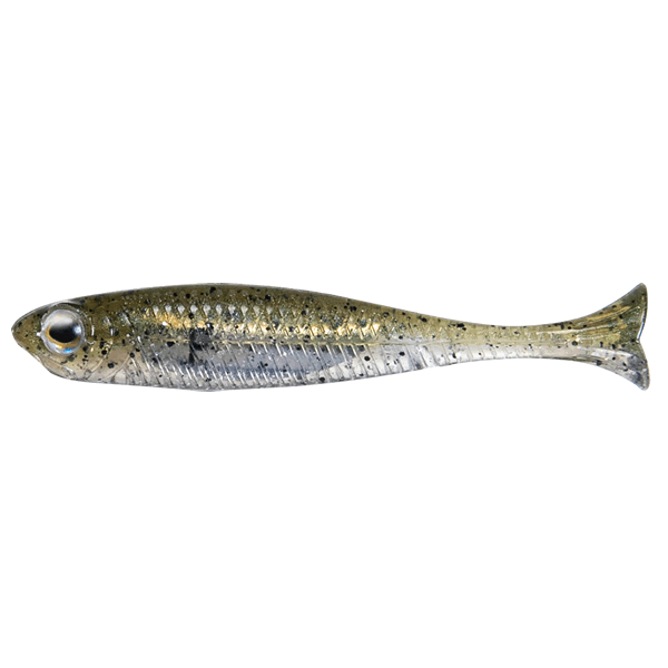 Fish Arrow FLASH-J HUDDLE 1" Feco (6 pcs/pack) #F39 RISERVOIR SHAD/SILVER