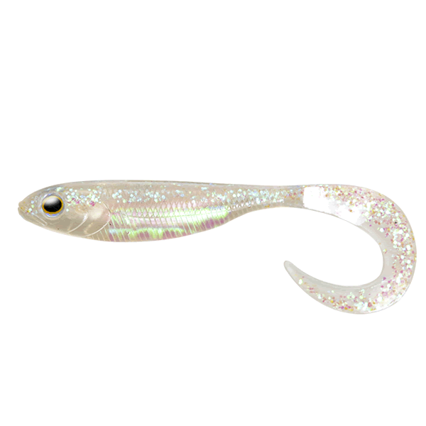 Fish Arrow FLASH-J GRAB 4.5" SW (5 pcs/pack) #142 CRYSTAL LAME/AURORA