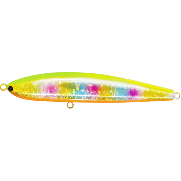 Pozi Drive Garage SKID SLIDER 95S 95mm : 22g Sinking #11 LCR (LIME CHART RAINBOW) saltwater fishing lure