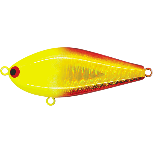 Pozi Drive Garage ZIGZAG BATE 60S 60mm : 11g Sinking #8 CHGR CHART HEAD GOLD RED saltwater fishing lure