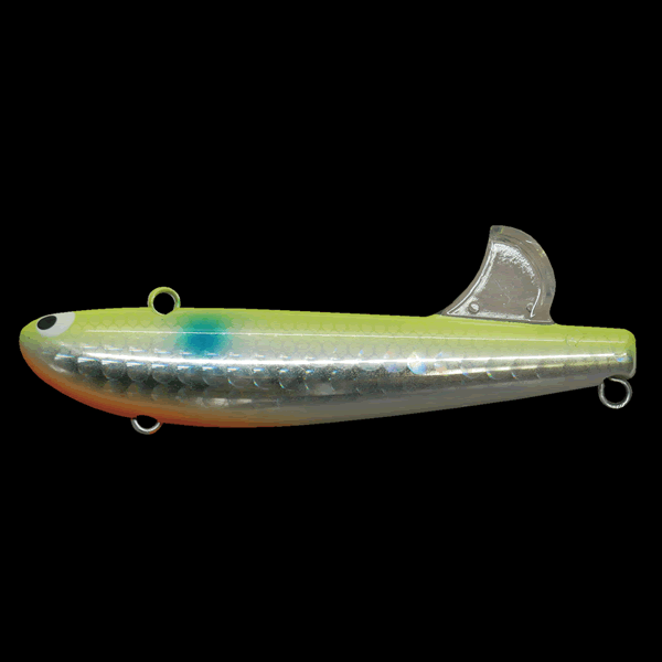 Pozi Drive Garage FINBACK MINNOW 75S 75mm : 16g SINKING #06 CHART BORA