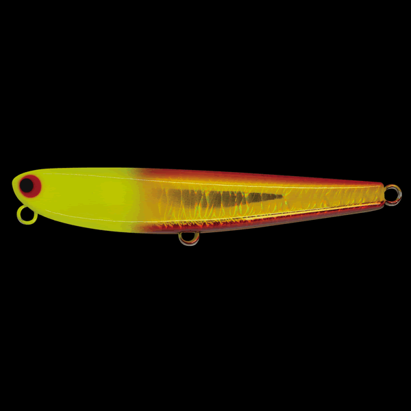 Pozi Drive Garage FLAT FLUTTER 95S 95mm : 20g SINKING #08 CHGR(CHART HEAD GOLD RED) saltwater fishing lure