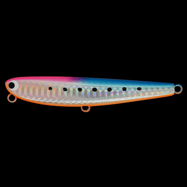Pozi Drive Garage FLAT FLUTTER 95S HAVY MODEL 95mm : 27g SINKING #07 BPO(BLUE PINK ORANGE BERRY) saltwater fishing lure